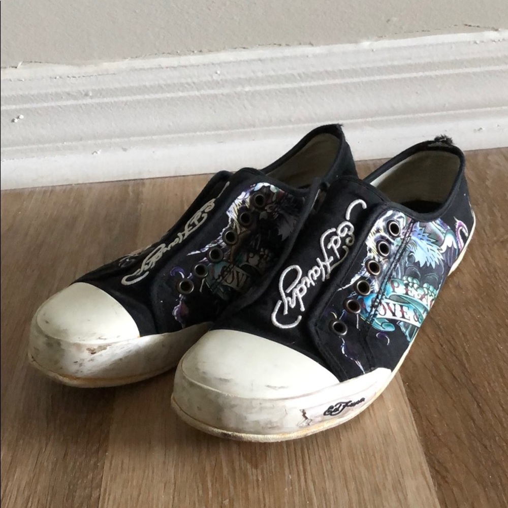 100% Authentic Ed Hardy Sneakers